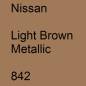 Preview: Nissan, Light Brown Metallic, 842.